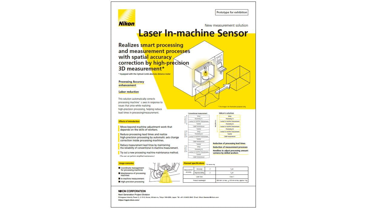Laser In-machine Sensor